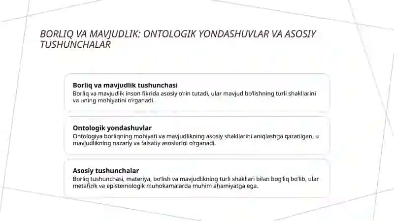 Borliq tushunchasining mohiyati 4