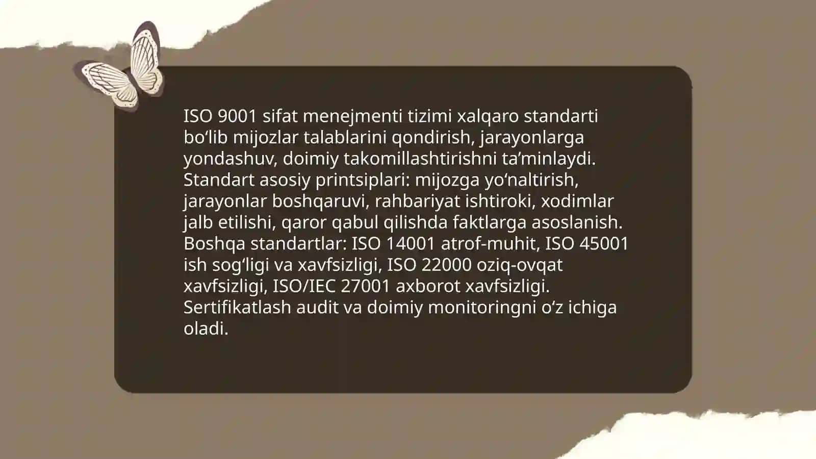Sifatni nazorat qilish tizimi 4