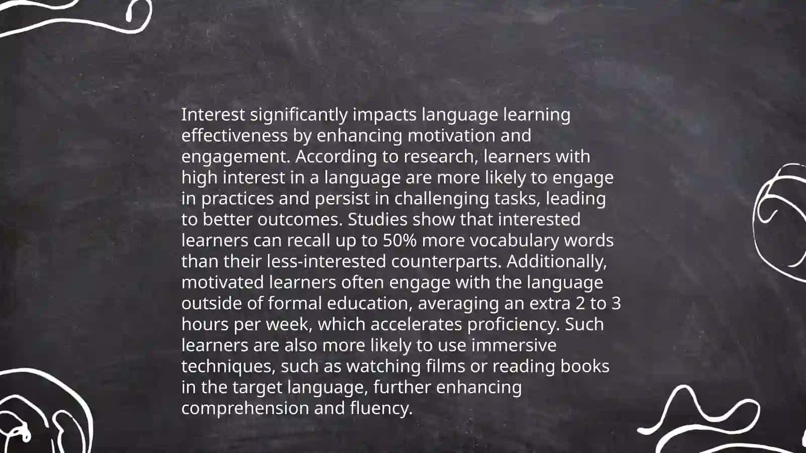 Factors influencing the language learning process 4