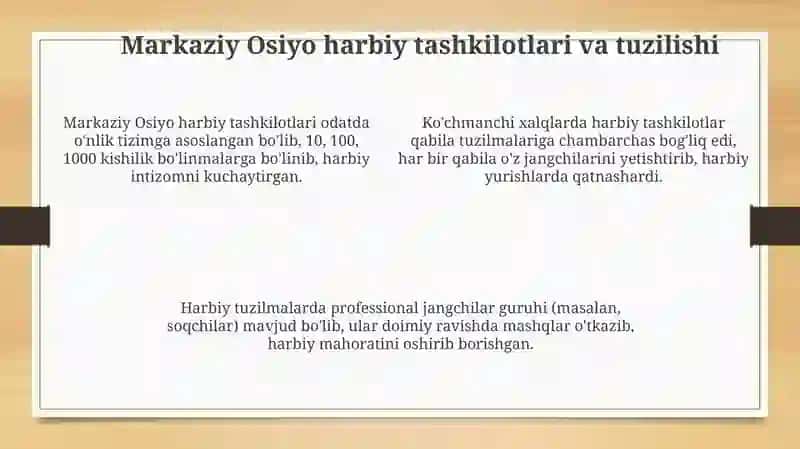 Qadimda o'rta osiyo halqlari harbiy san'ati 4
