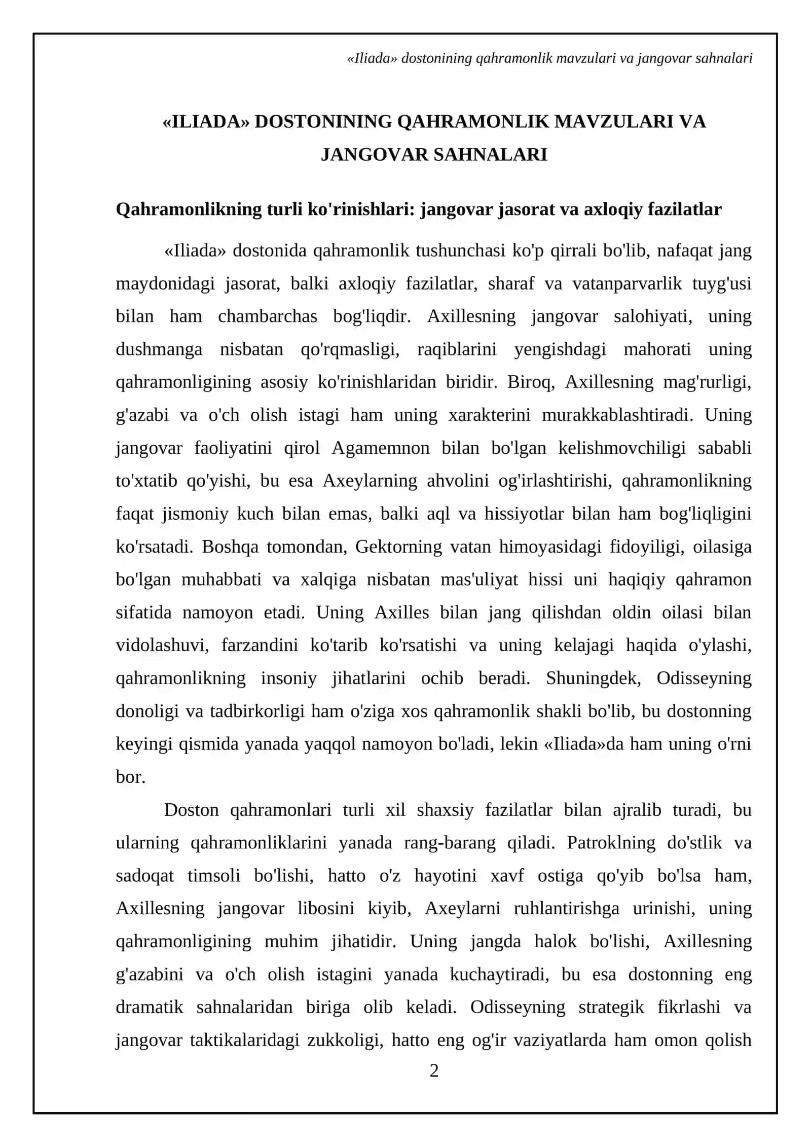 ‘’Illiada’’ va ‘’ Odisseya’’ dostonlari 4