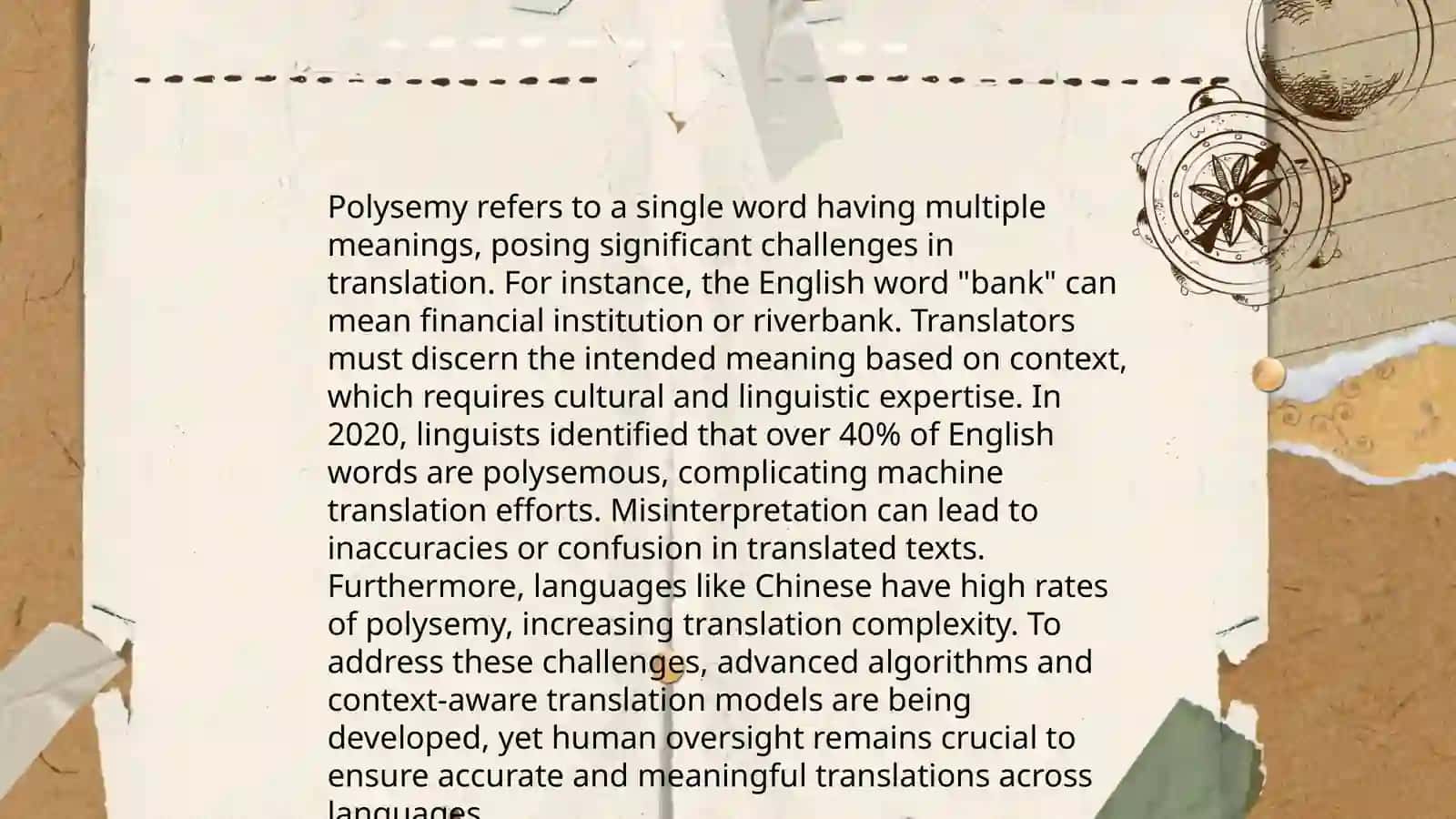 Lexical problems of translation 4
