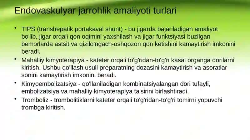 Endovaskulyar jarrohlik 4