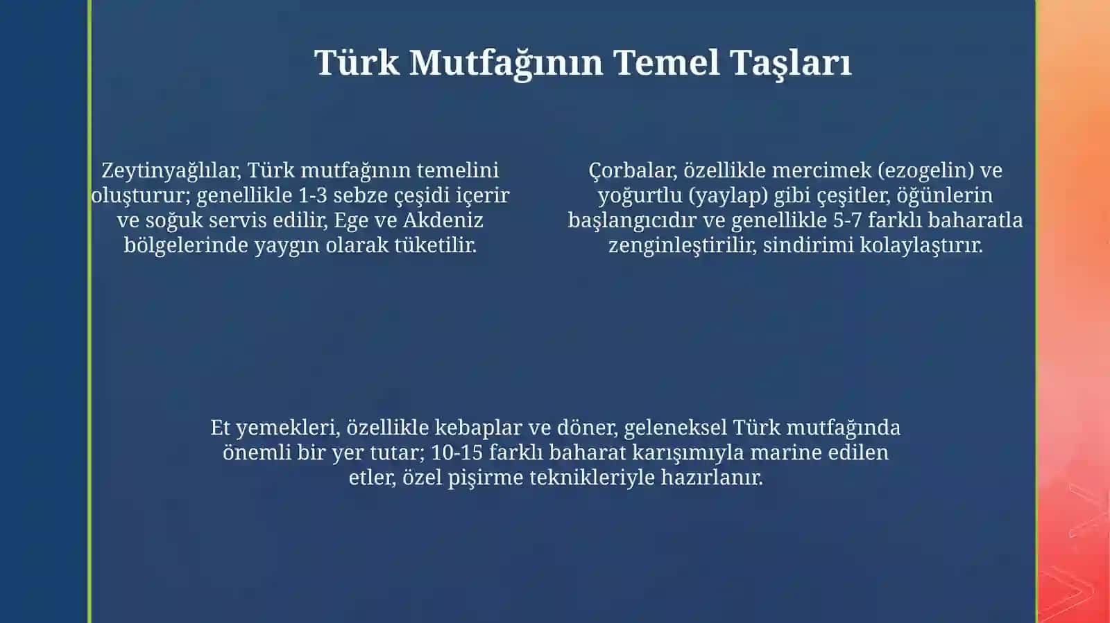 SUNUM: YEMEK ADLARI 4