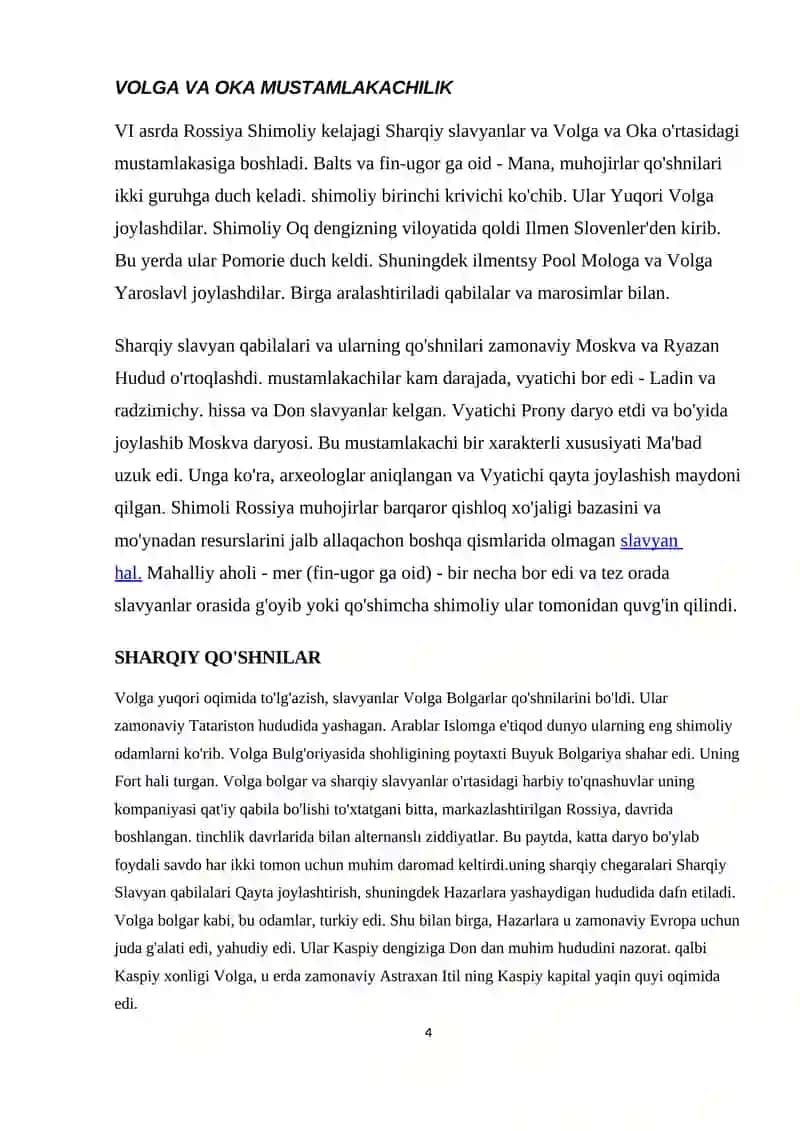 Kiyev Rusi davlatining tashkil topishi. 4