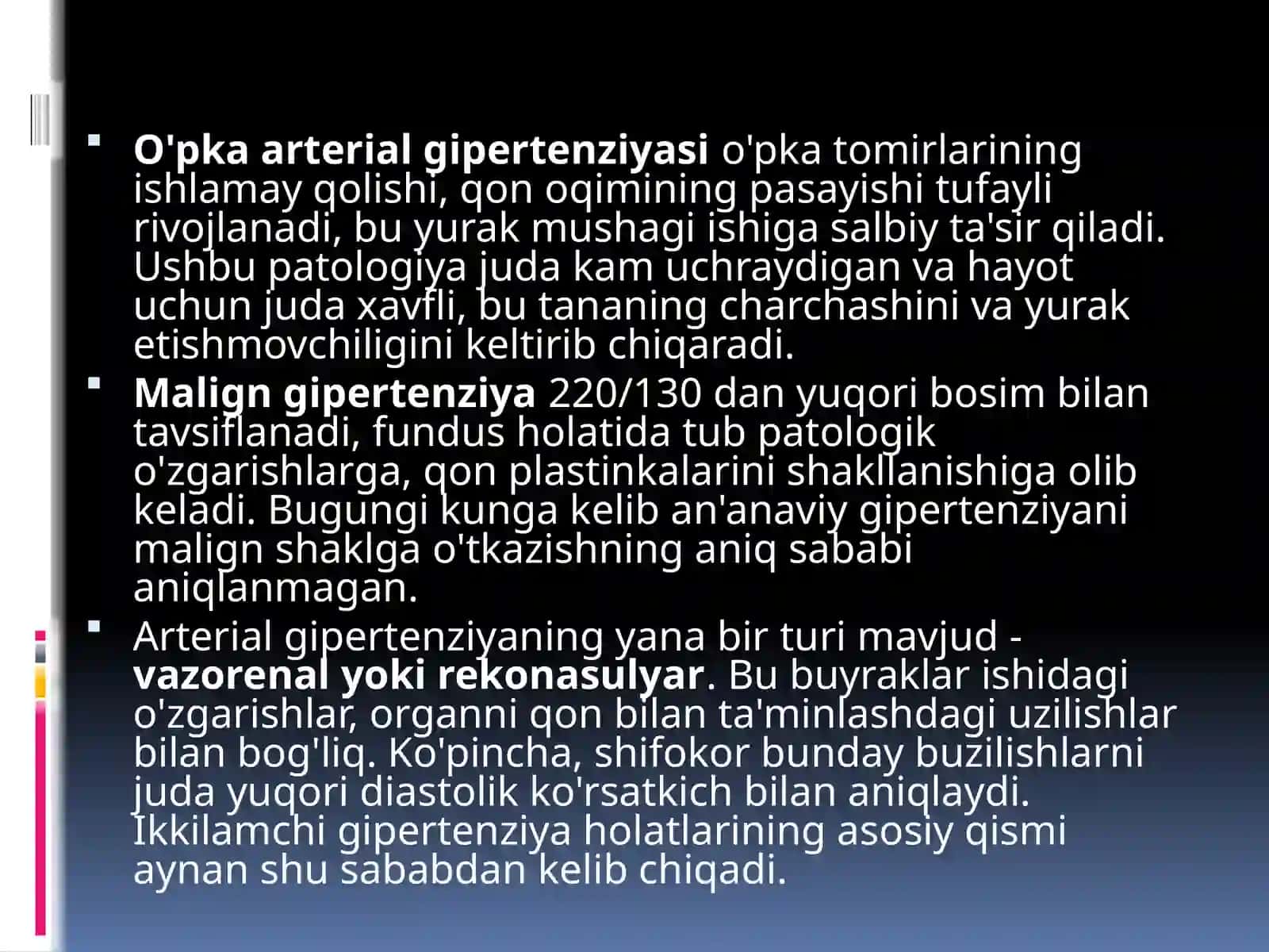 Simptomatik arterial gipertenziya 4