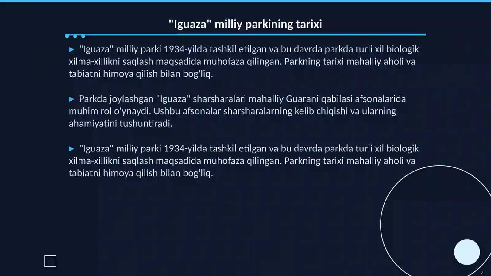 "Iguaza" milliy parki 4
