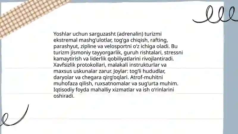 Yoshlar turizmi 4