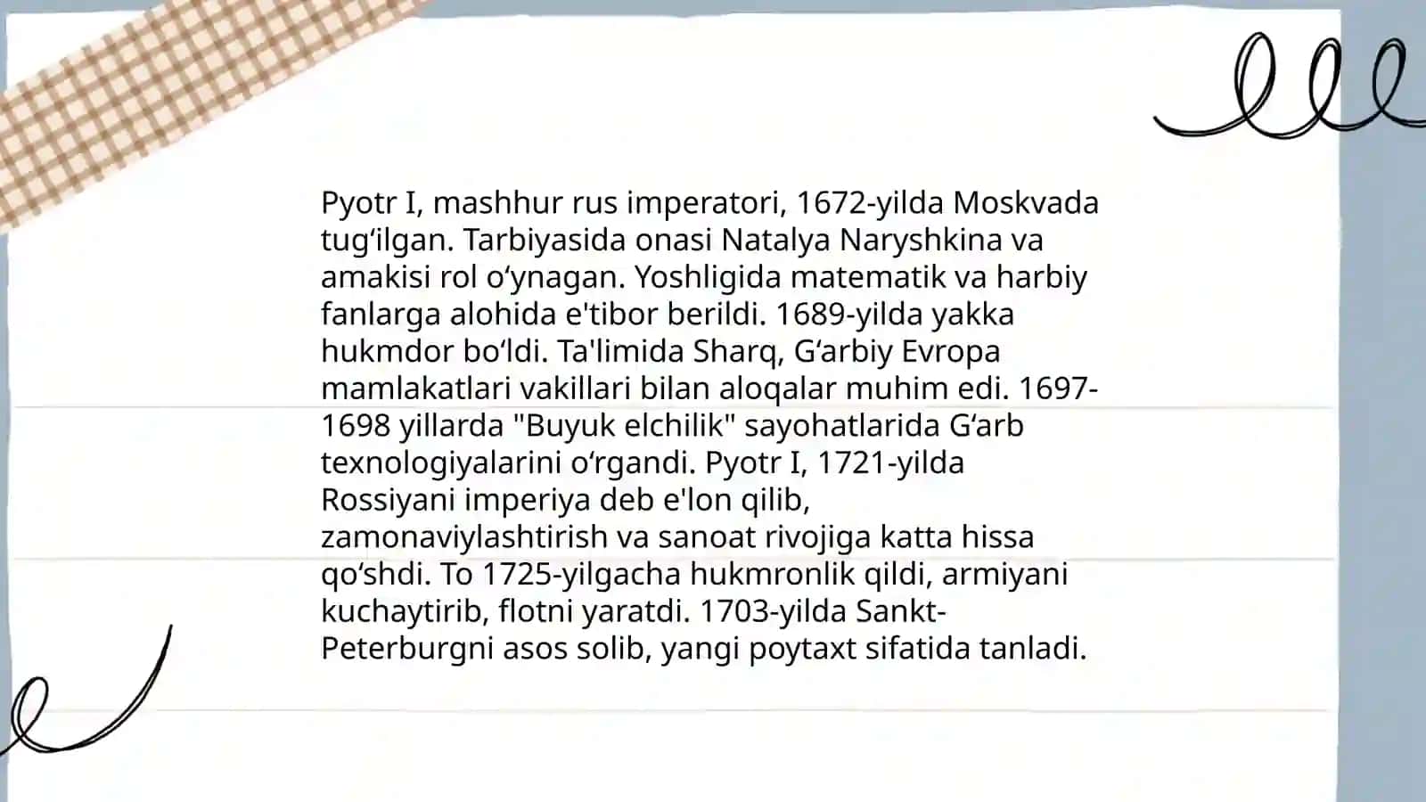 Piotir 1 hayoti va faoliyati 4