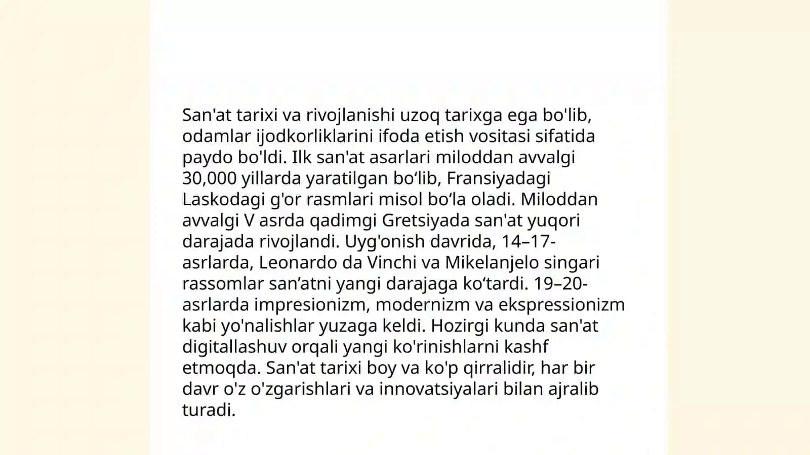 Tasviriy san'at turlari 4
