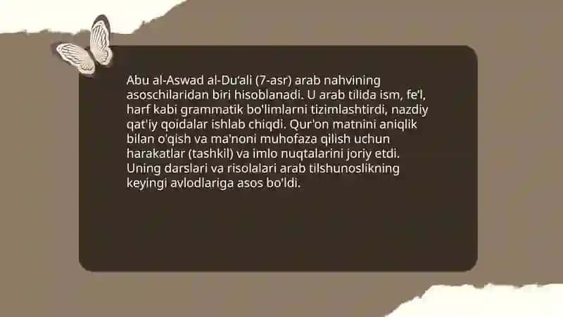 O‘rta asrlarda arab tilshunosligi 4