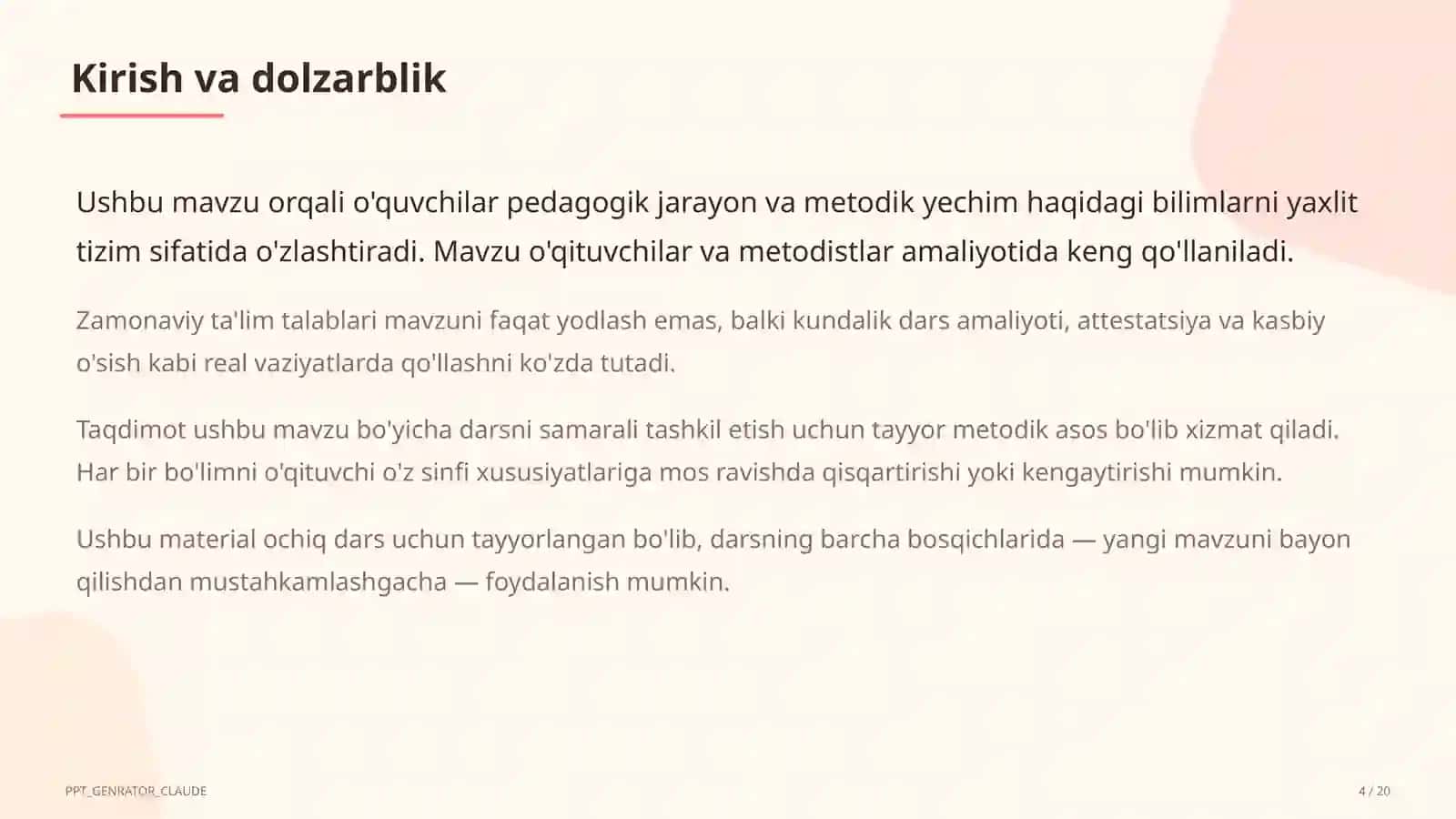 O'quvchilarning yosh xususiyatlari va pedagogik yondashuv 4
