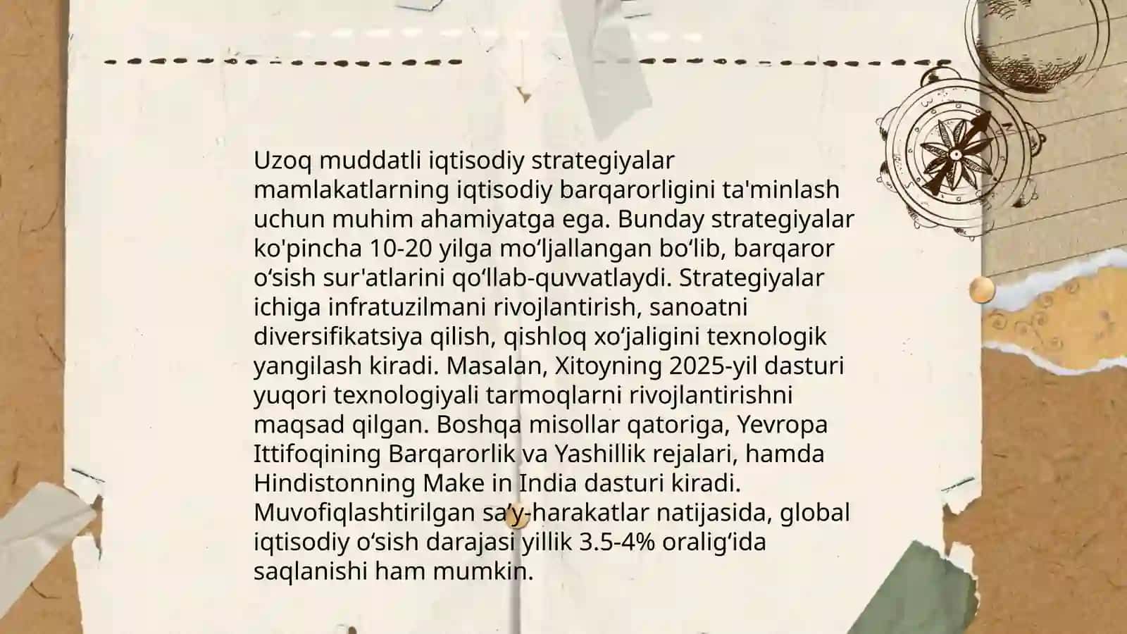 Uzoq muddatli davrda iqtisodiy o'sish 4