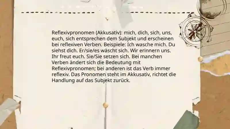 Reflexive verben 4