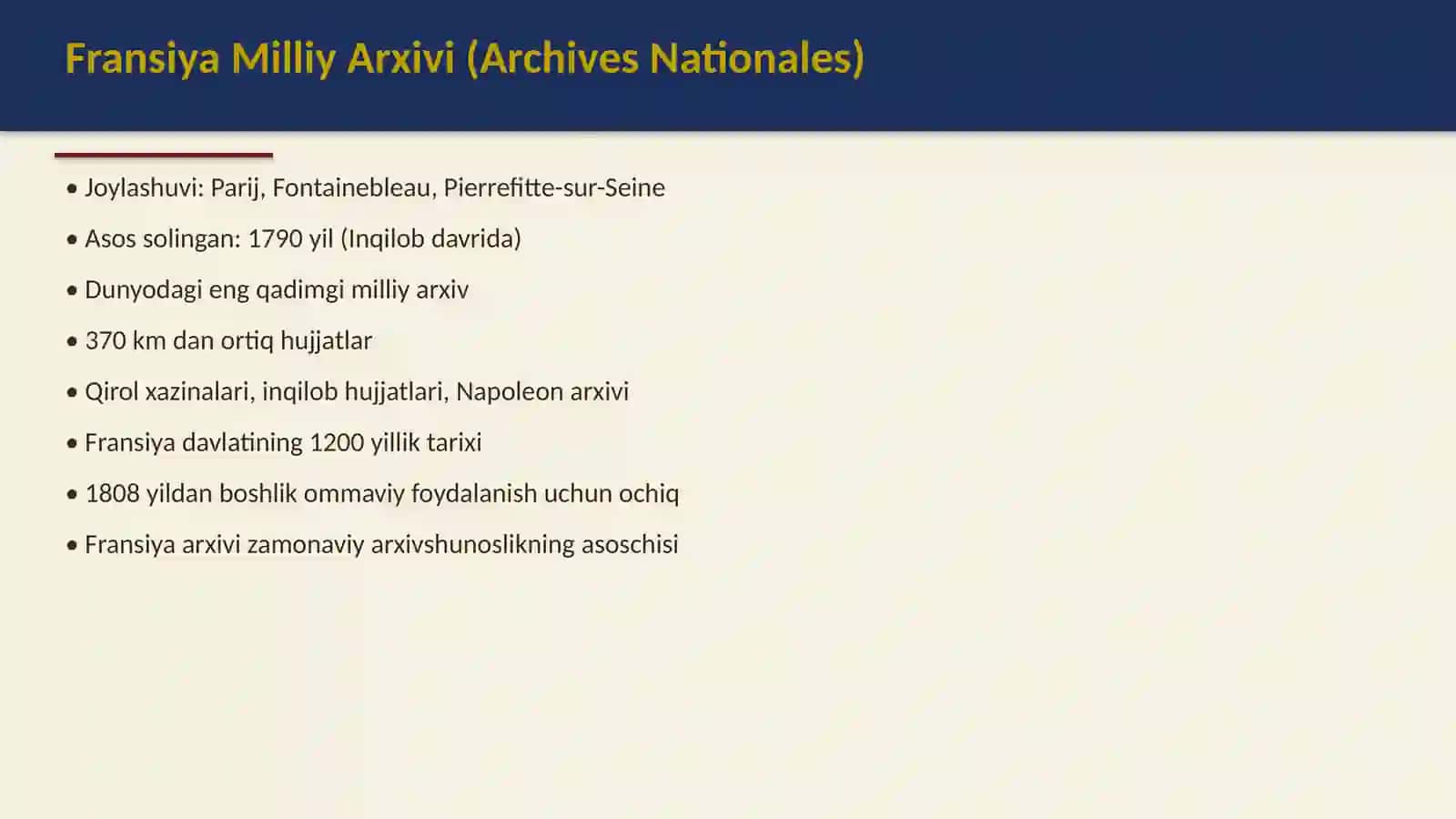 Yevropa yirik arxivlari 4