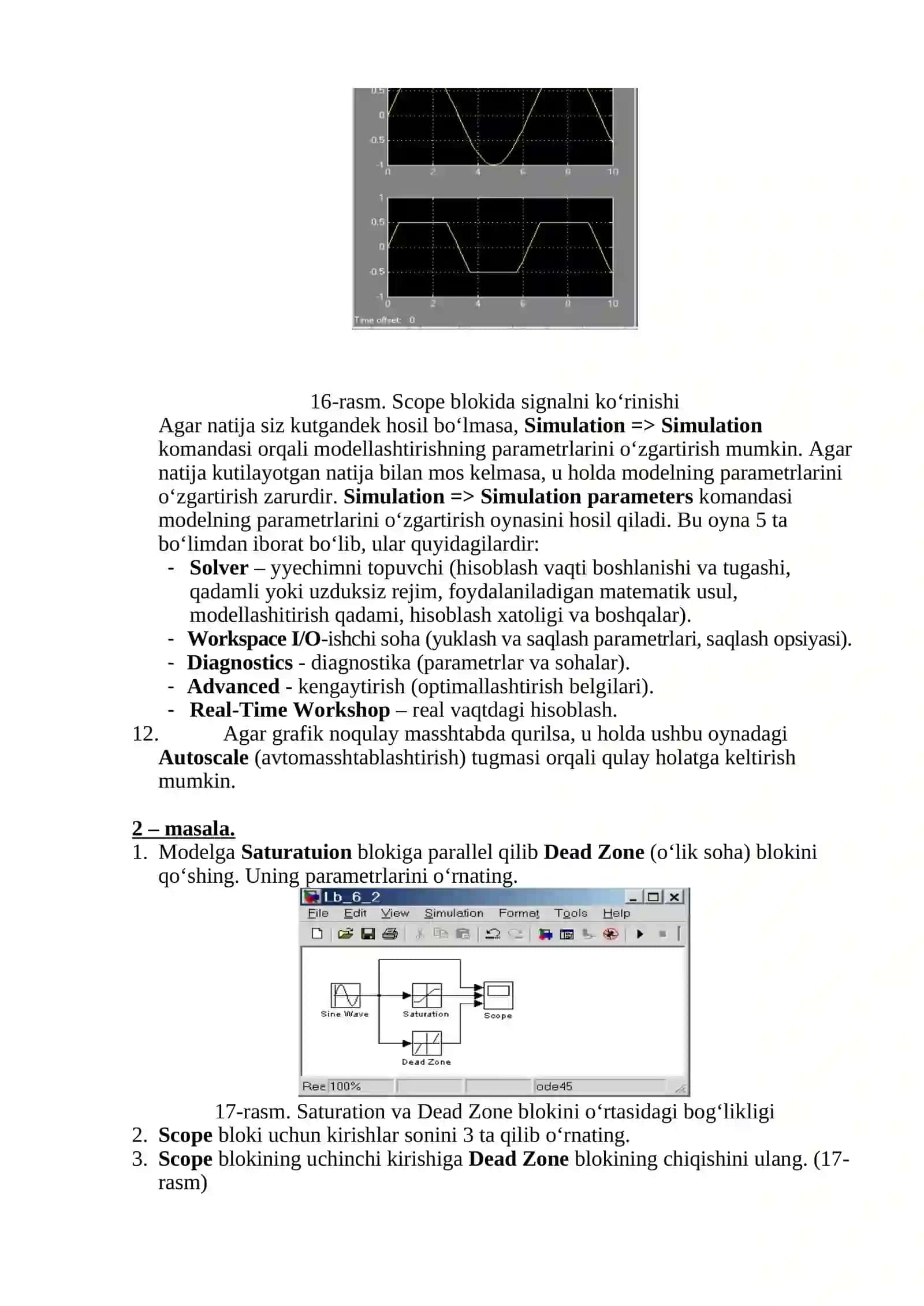 Qurilmаlаrni mоdеllаshtirish uchun Simulink bibliotekasidan foydalanish 4