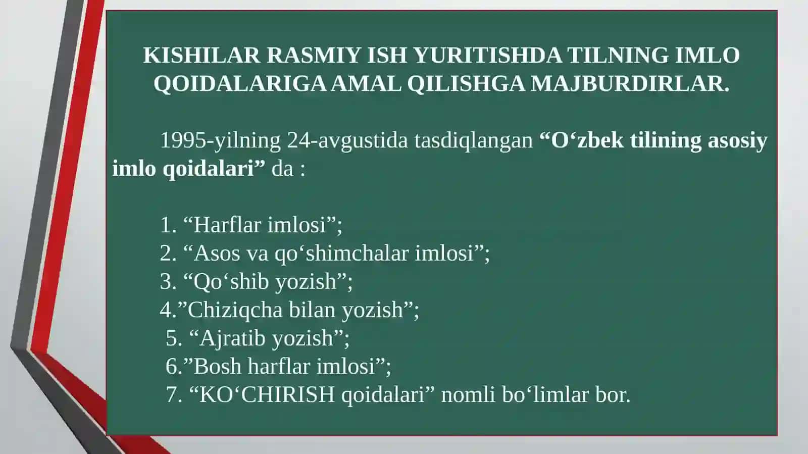 Oʻzbek tilda uslublar 4