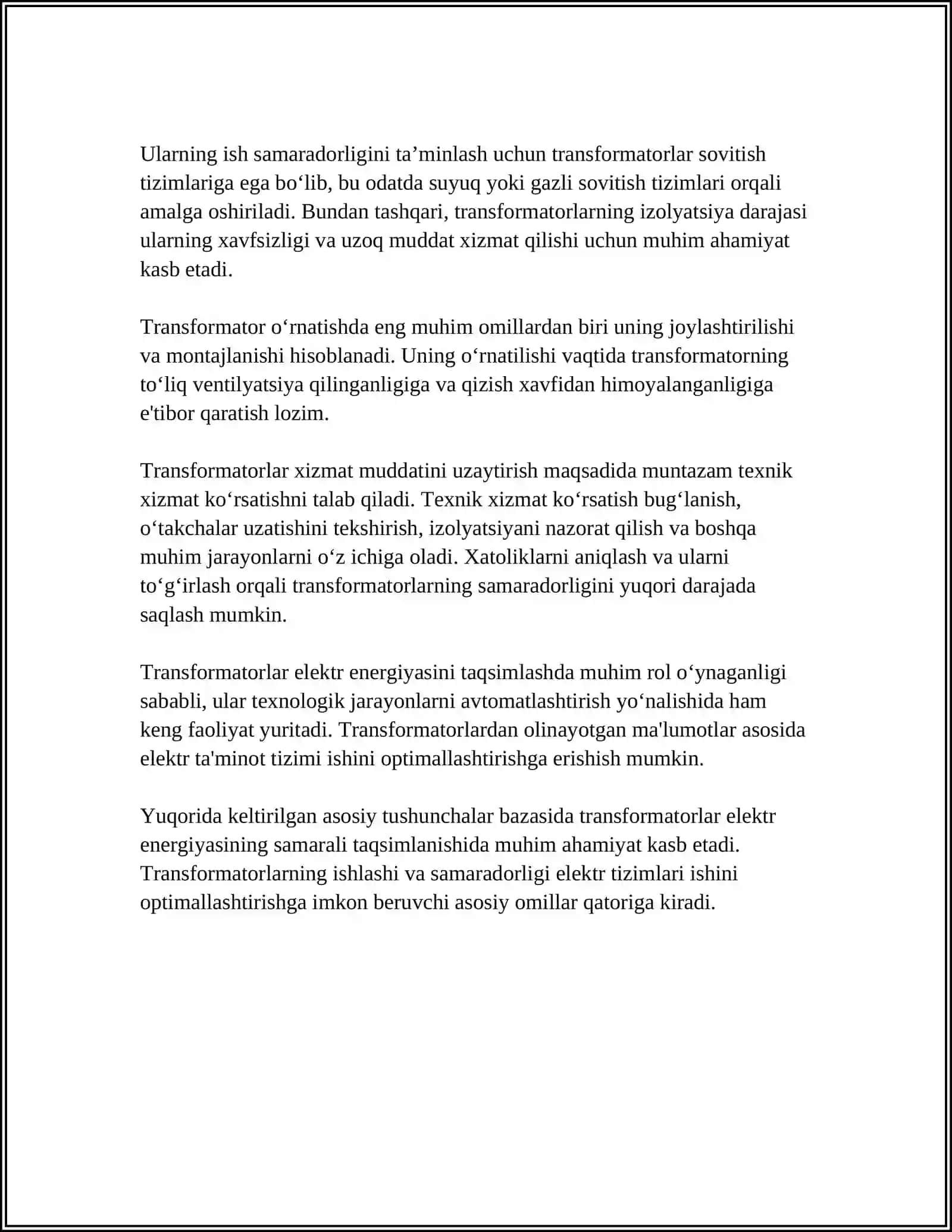 TRANSFORMATORLAR 4