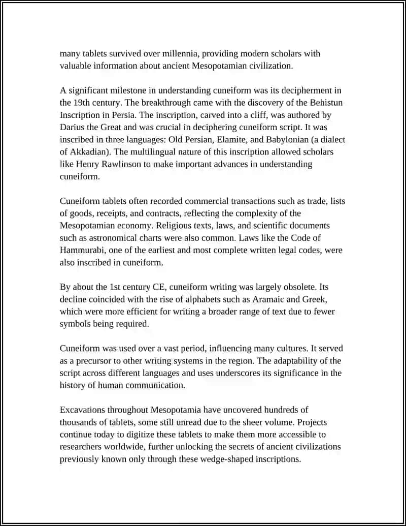 HISTORICAL AND MODERN TYPES OF WRITING 4