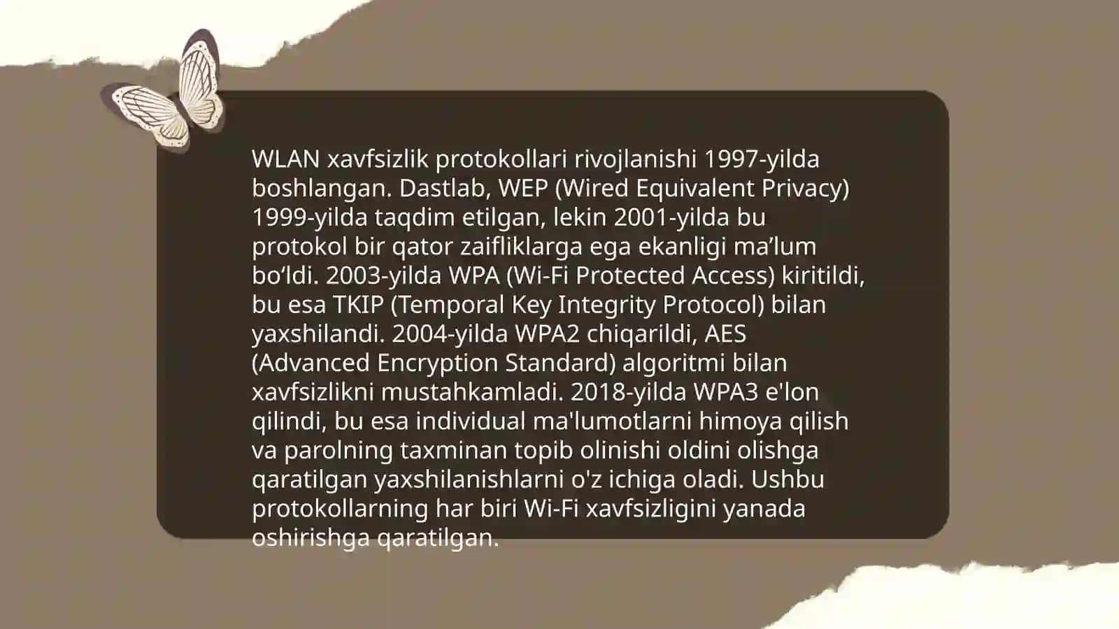 WLAN Xavfsizlik 4