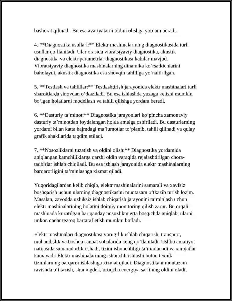 Elektr Mashinalarining Diagnostikasi 4