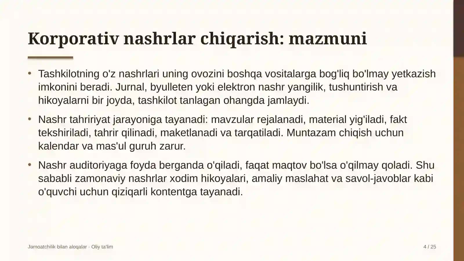 Hakamlik sudlarida korporativ nashrlar chiqarish 4