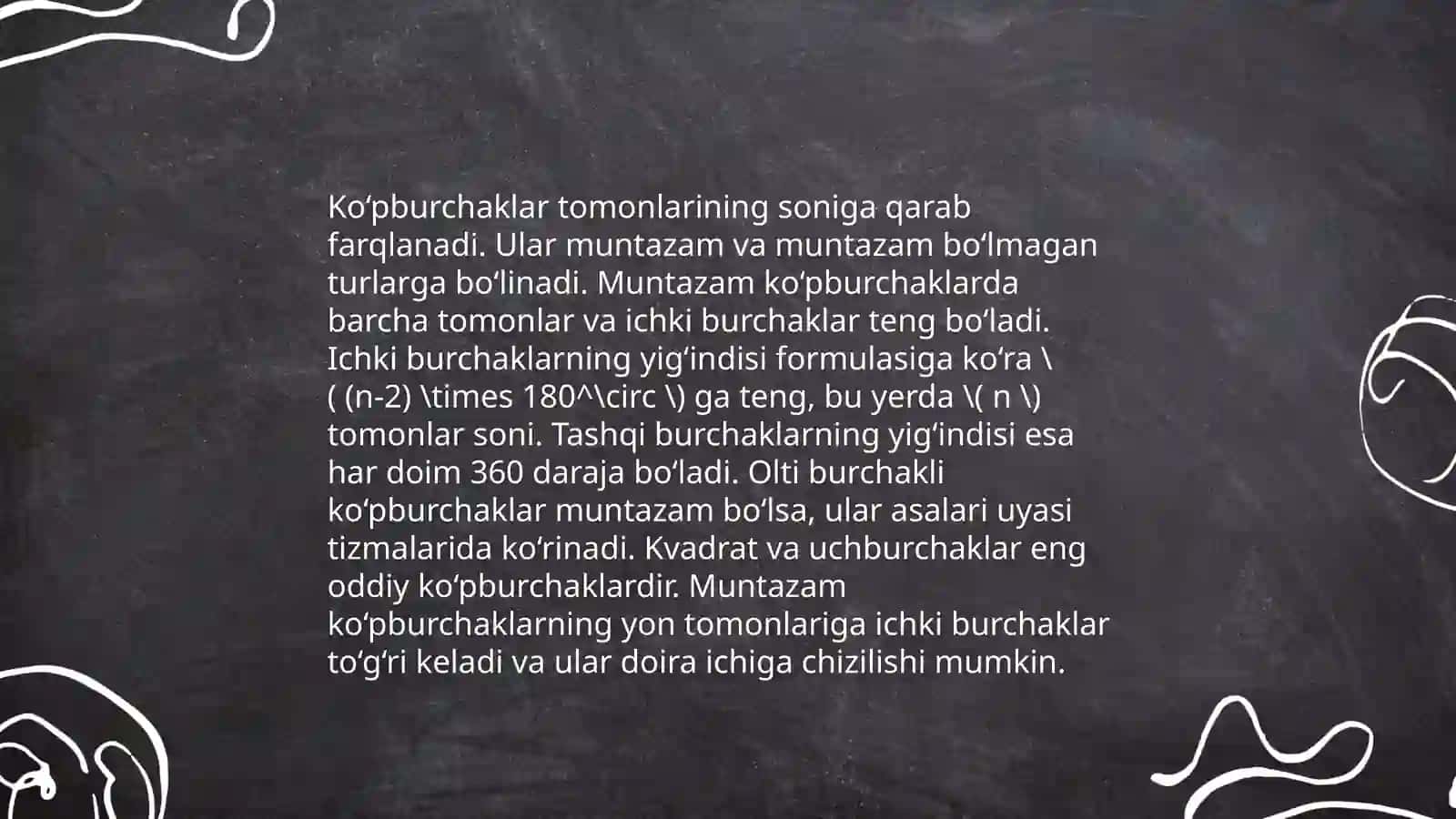Qavariq ko‘pburchaklar 4