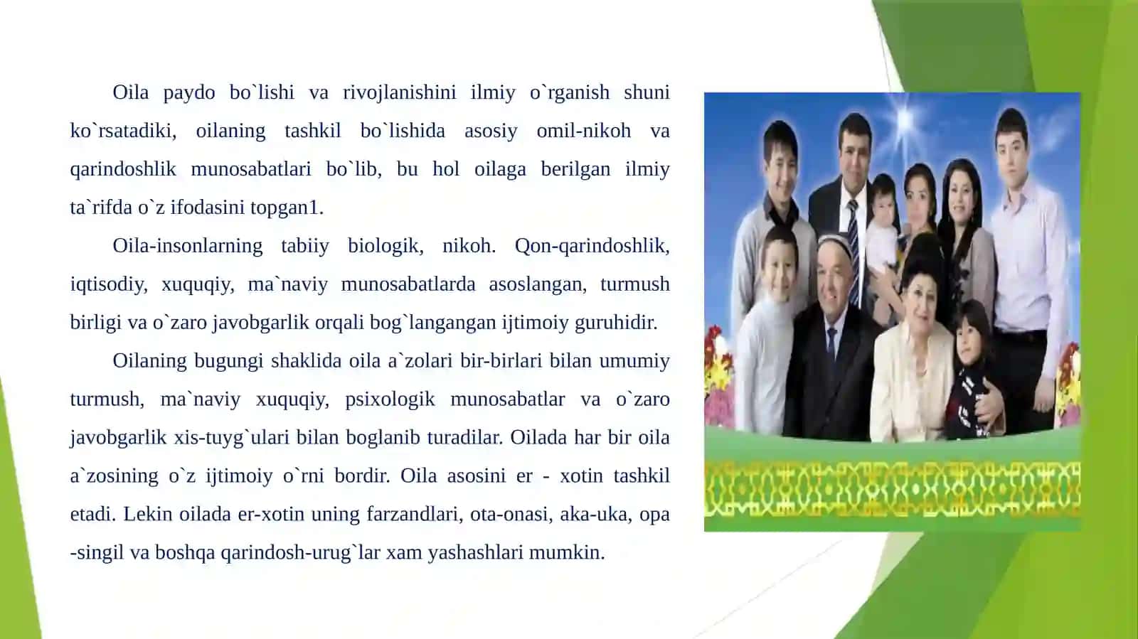 OILA VA UNING VAZIFALARI 4