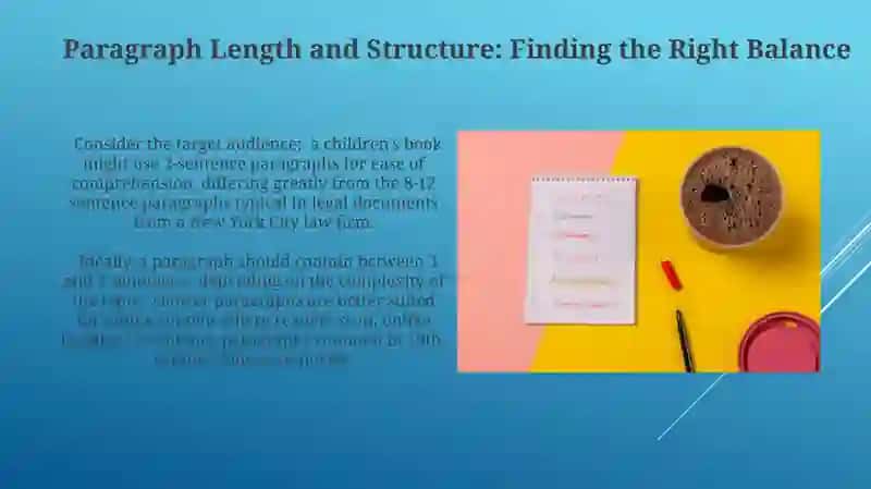 Creating effective paragraphs 4