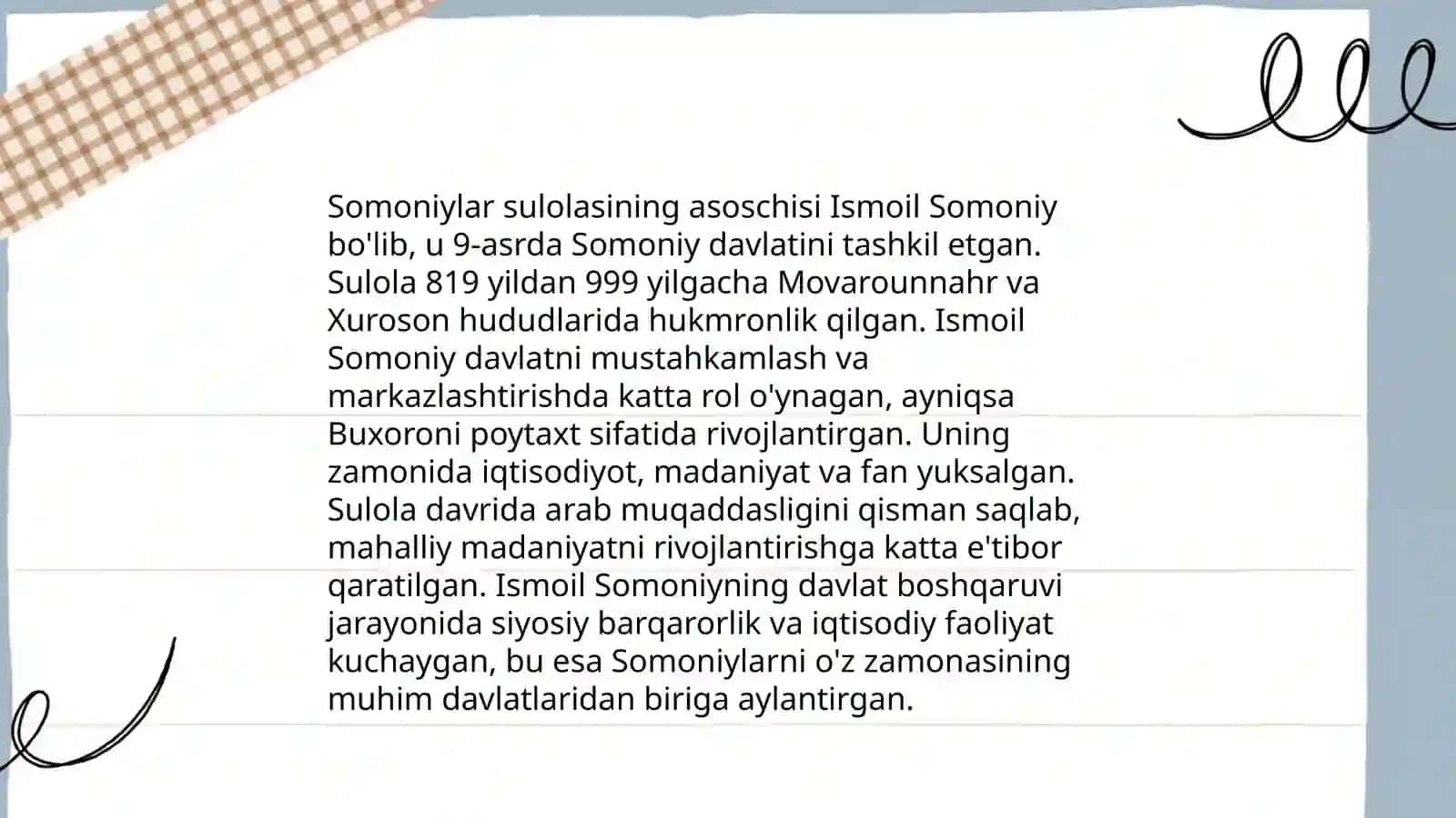 Somoniylar Davlati Tarixi 4