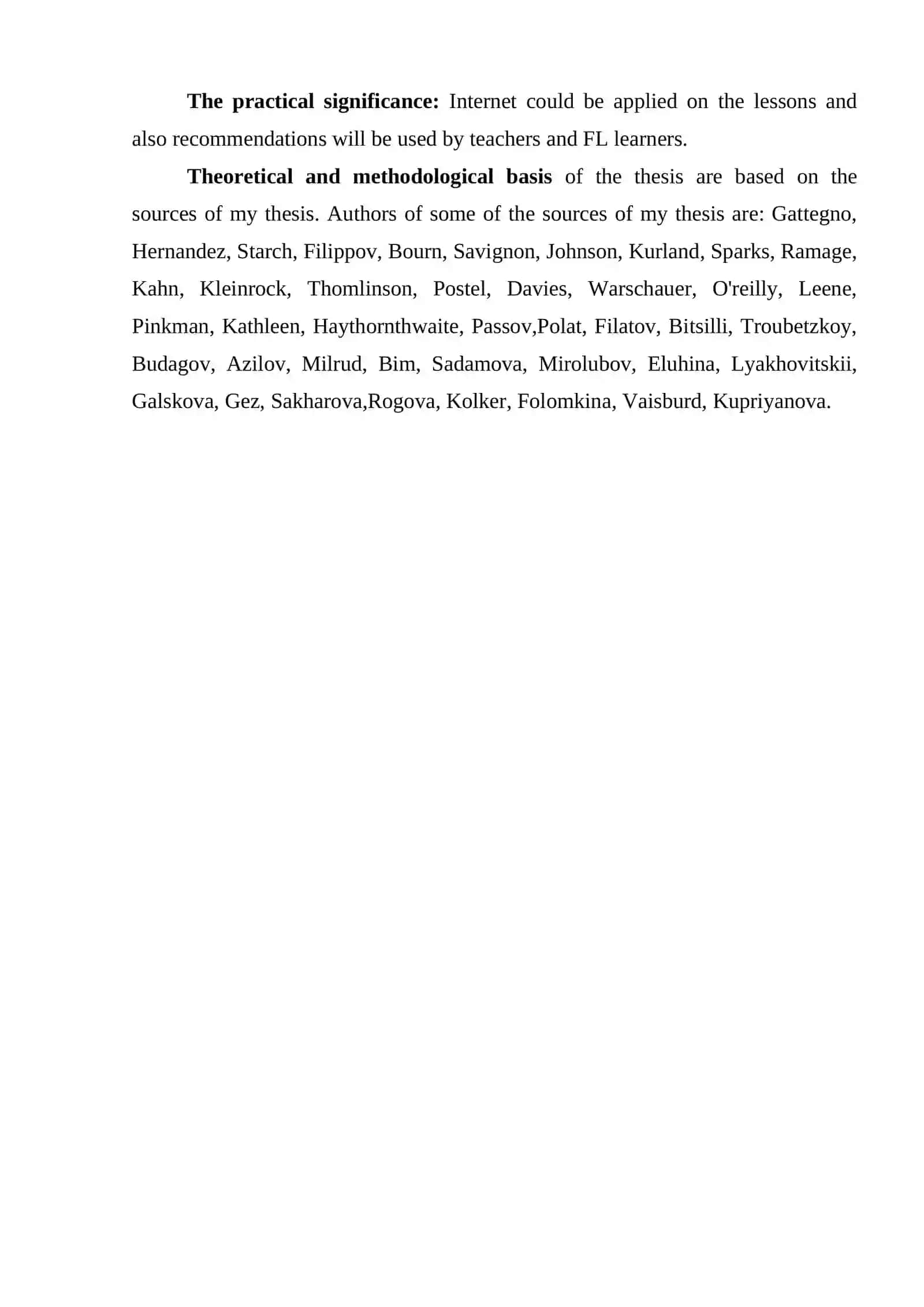The Use of Internet Resources in Teaching 4