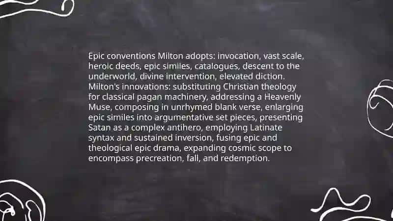 Milton's literary creativity 4