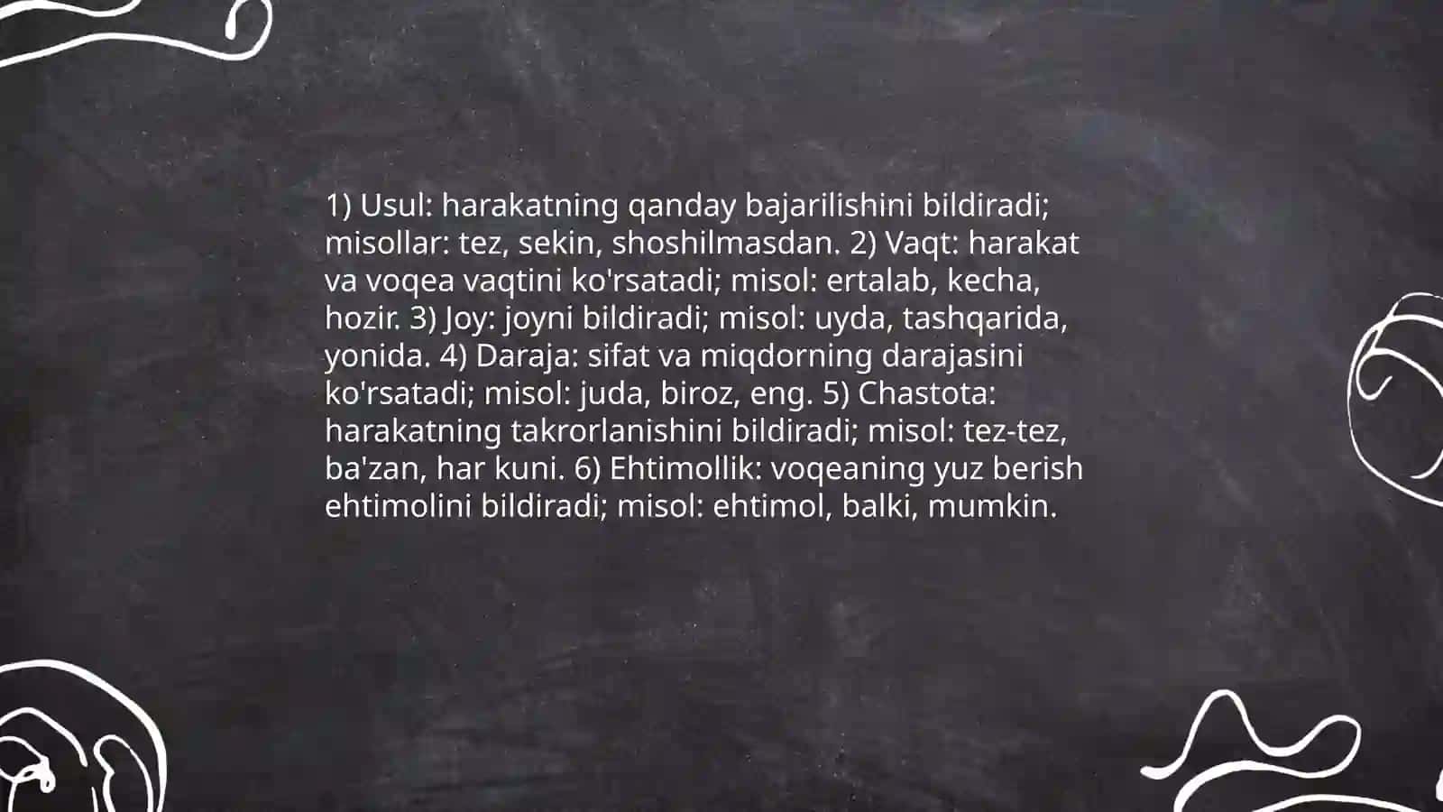 Ravish so'z turkumi 4