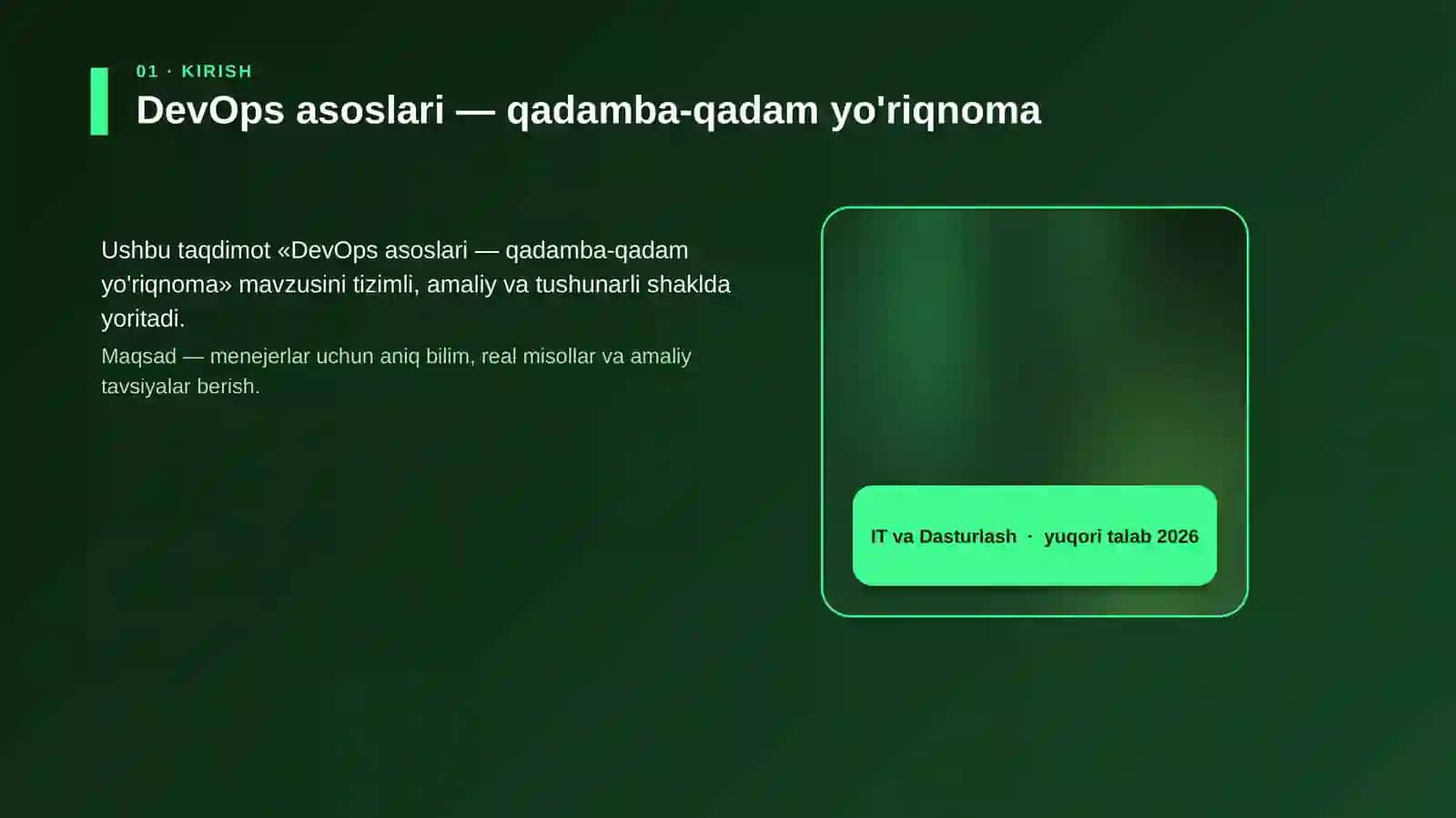 DevOps asoslari — qadamba-qadam yo'riqnoma 4