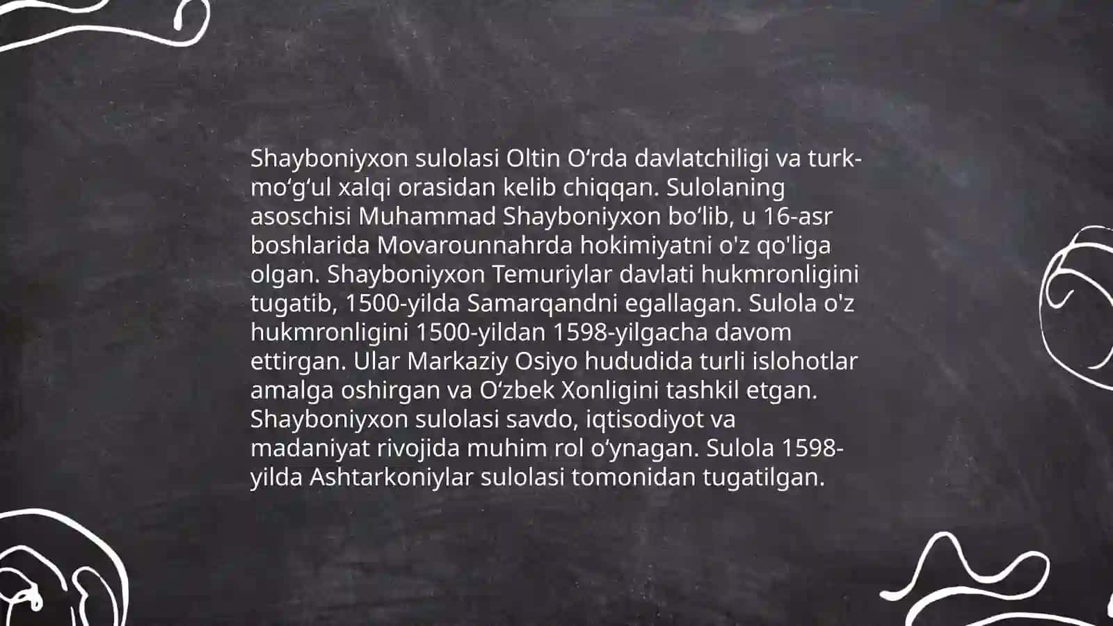 Shayboniylar davlati 4