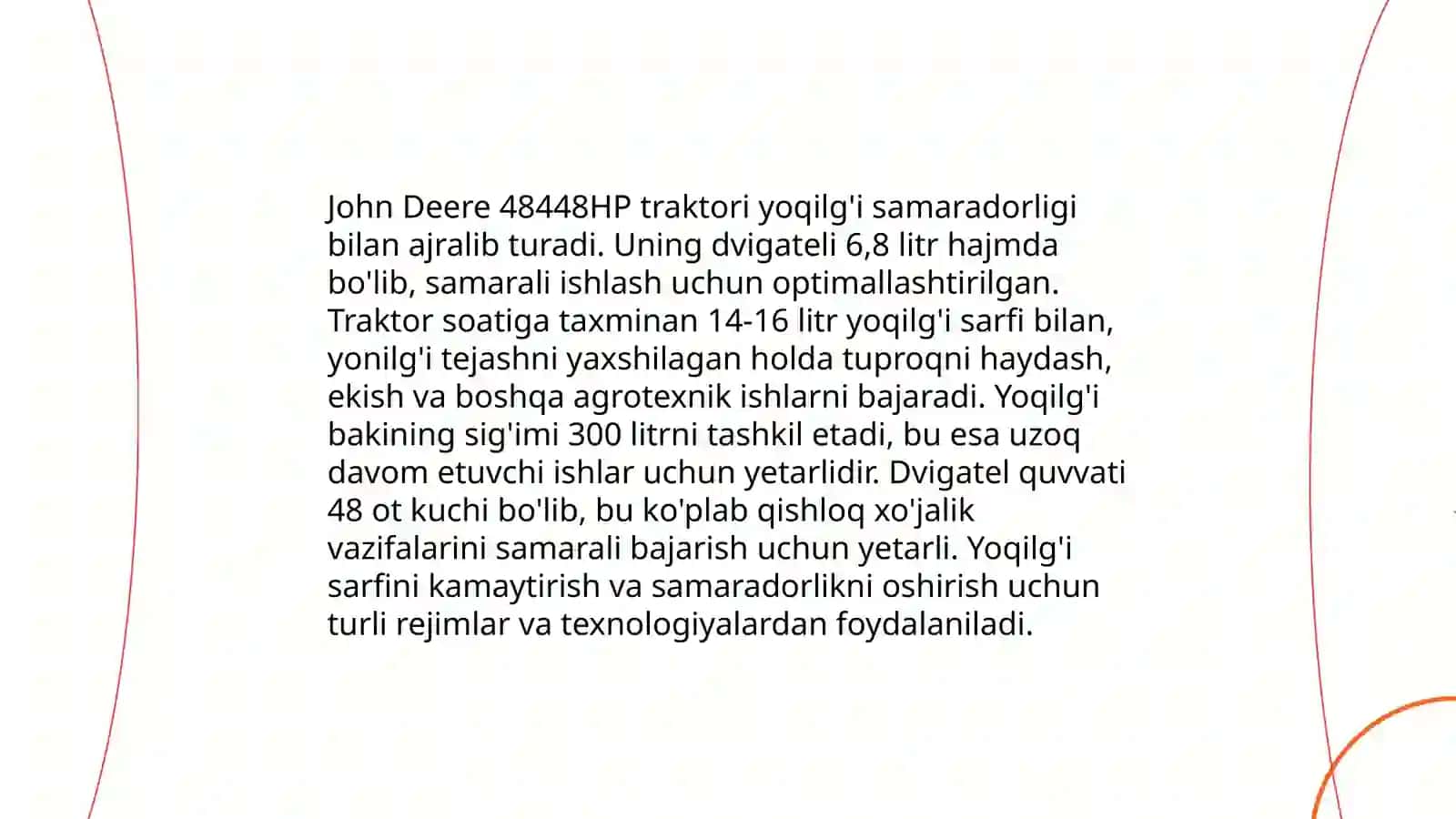 John Deere 48448HP traktori 4