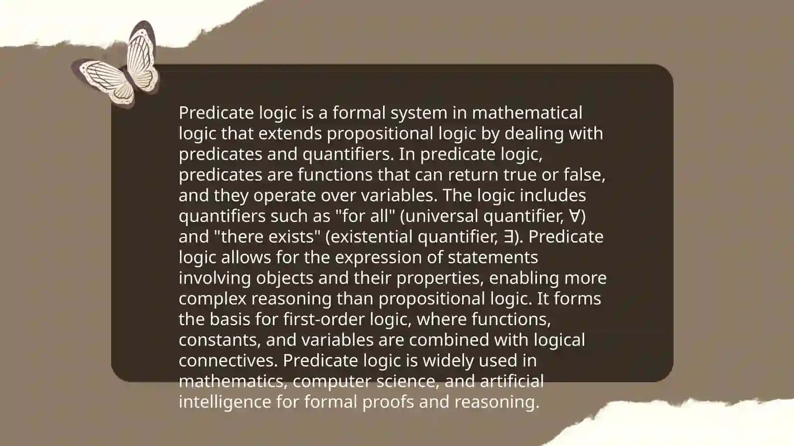 Mathematical logic 4