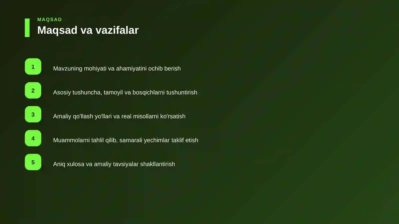 Kelajak Kasblari va AI - Amaliy Jihatlari 4