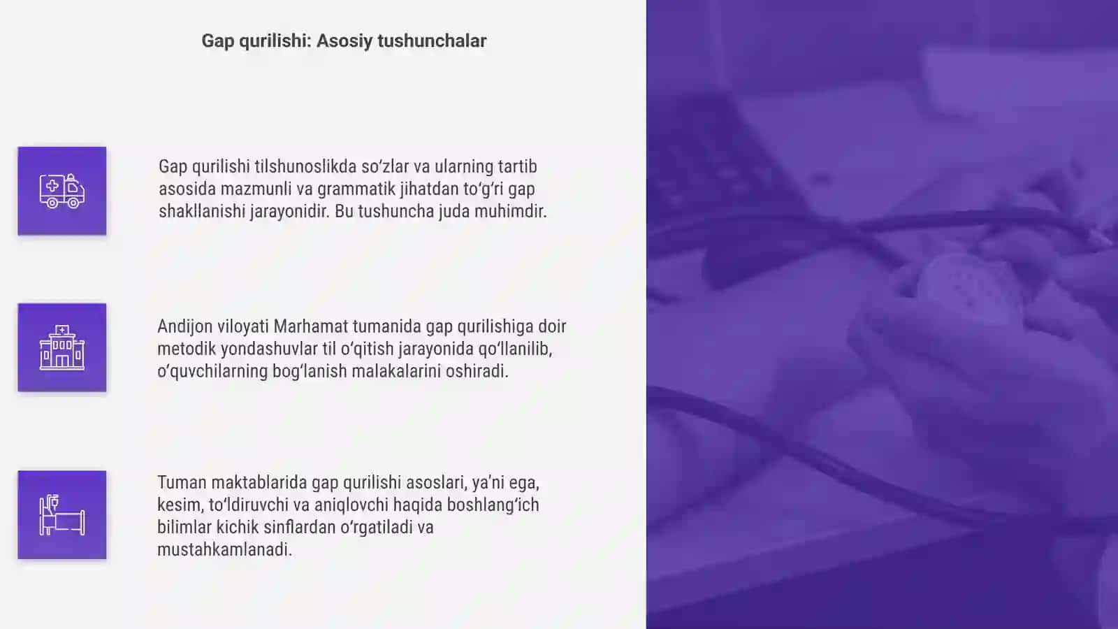 Marhamat tumanining gap qurilish jihatlari 4