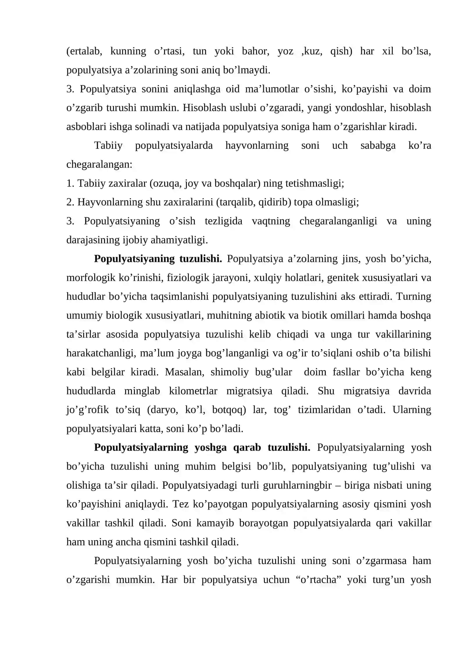 Inson populyatsiyasi 4