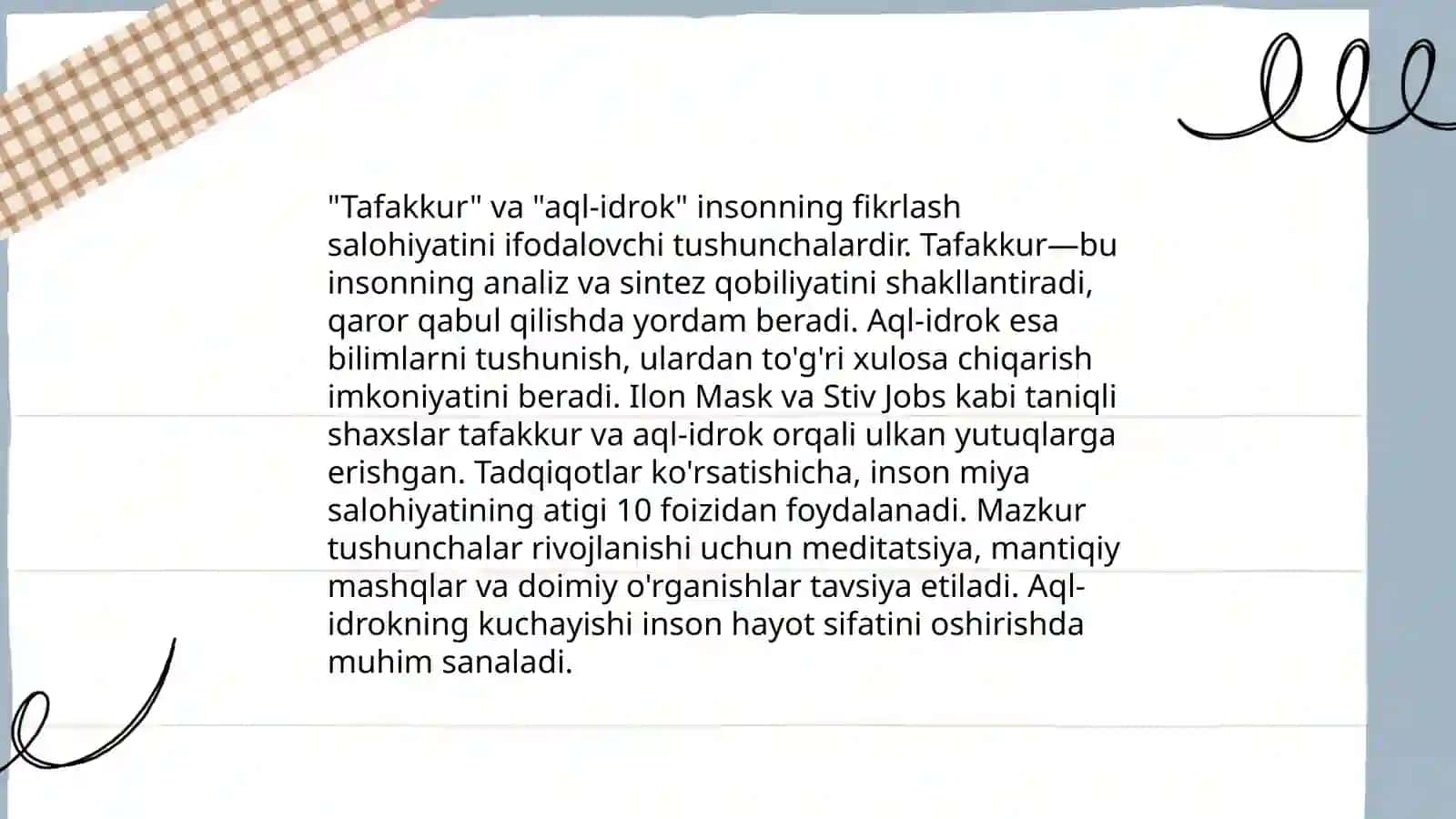 Tafakkur 4