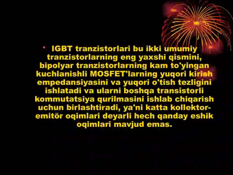 IGBT tranzistor 4