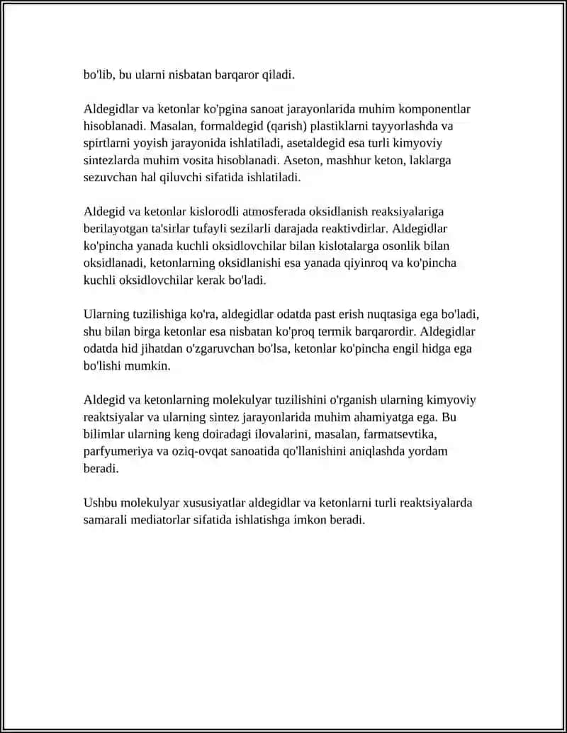ALDEGID VA KETONLAR 4