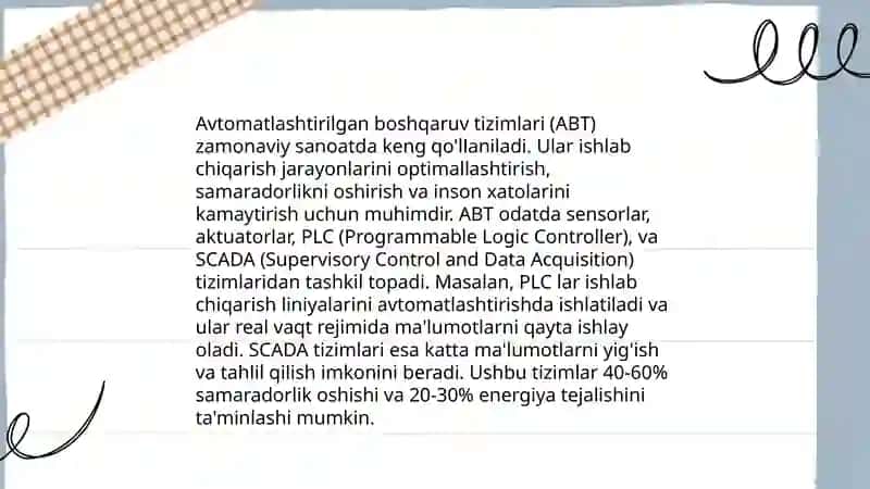 Sanoat robotlarini ishlash rejimlari 4