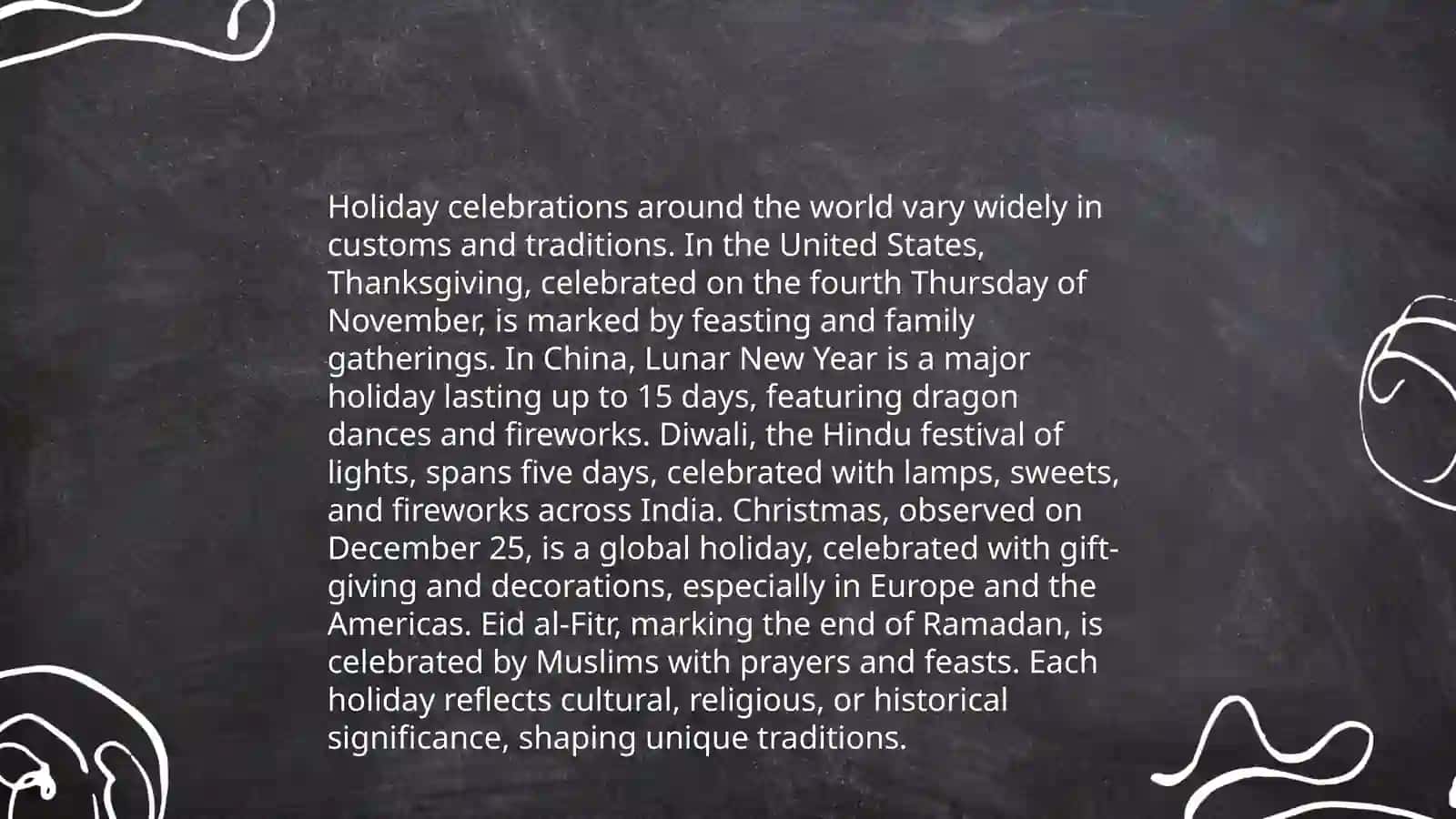 My family traditions 4