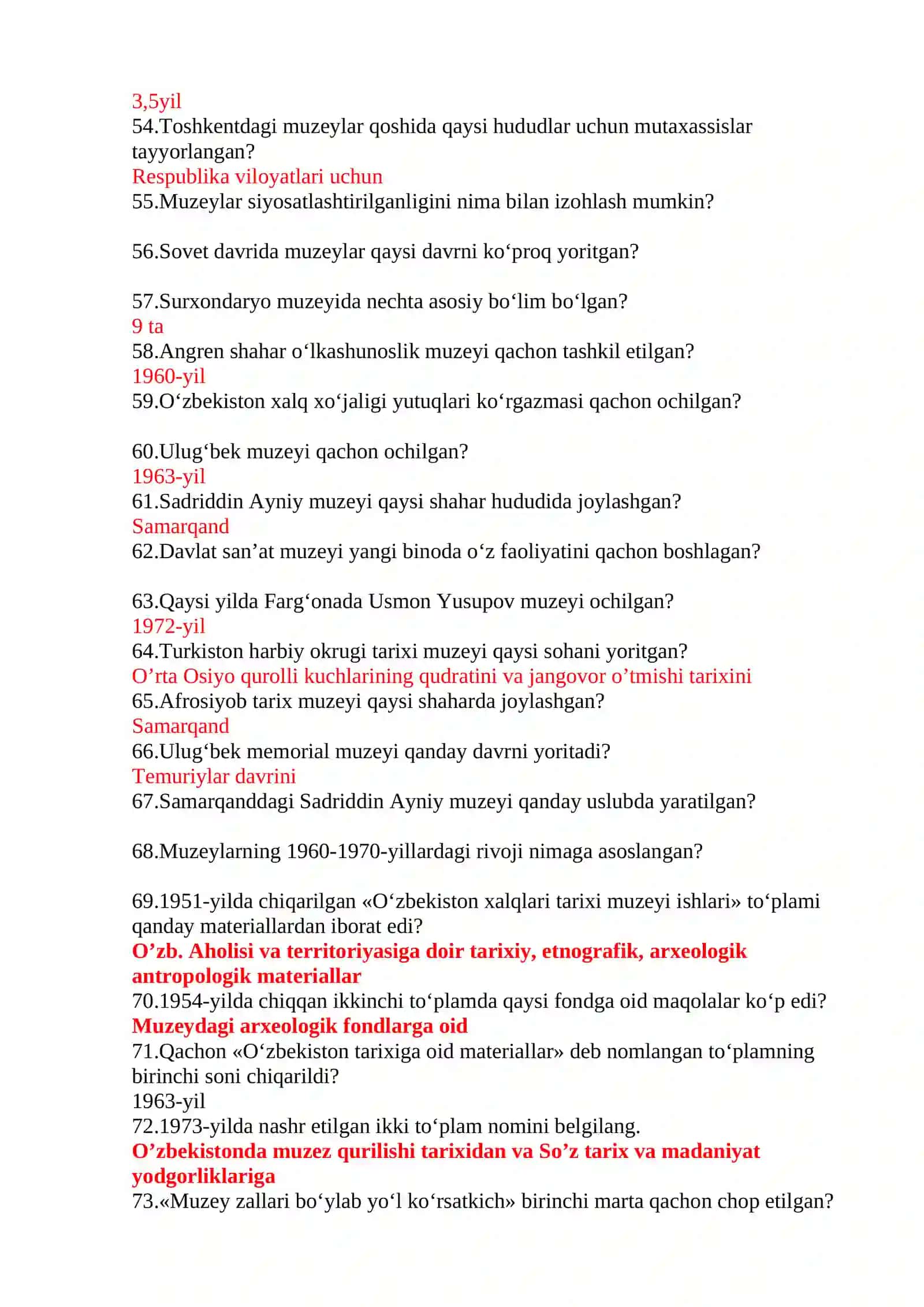 Muzeylar tarixi 4