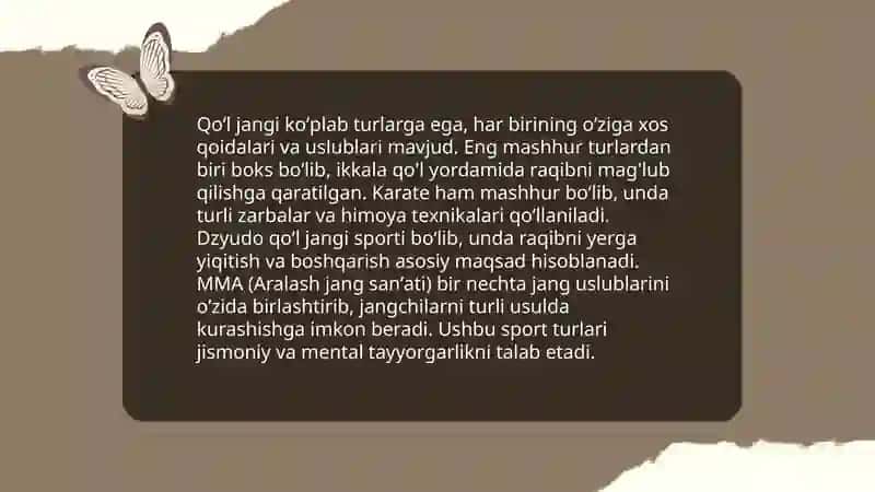 Qoʻl jangi 4