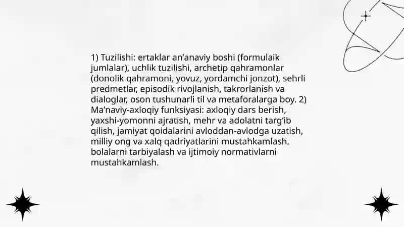 Dostonlar va ularning epik anʼanalari 4