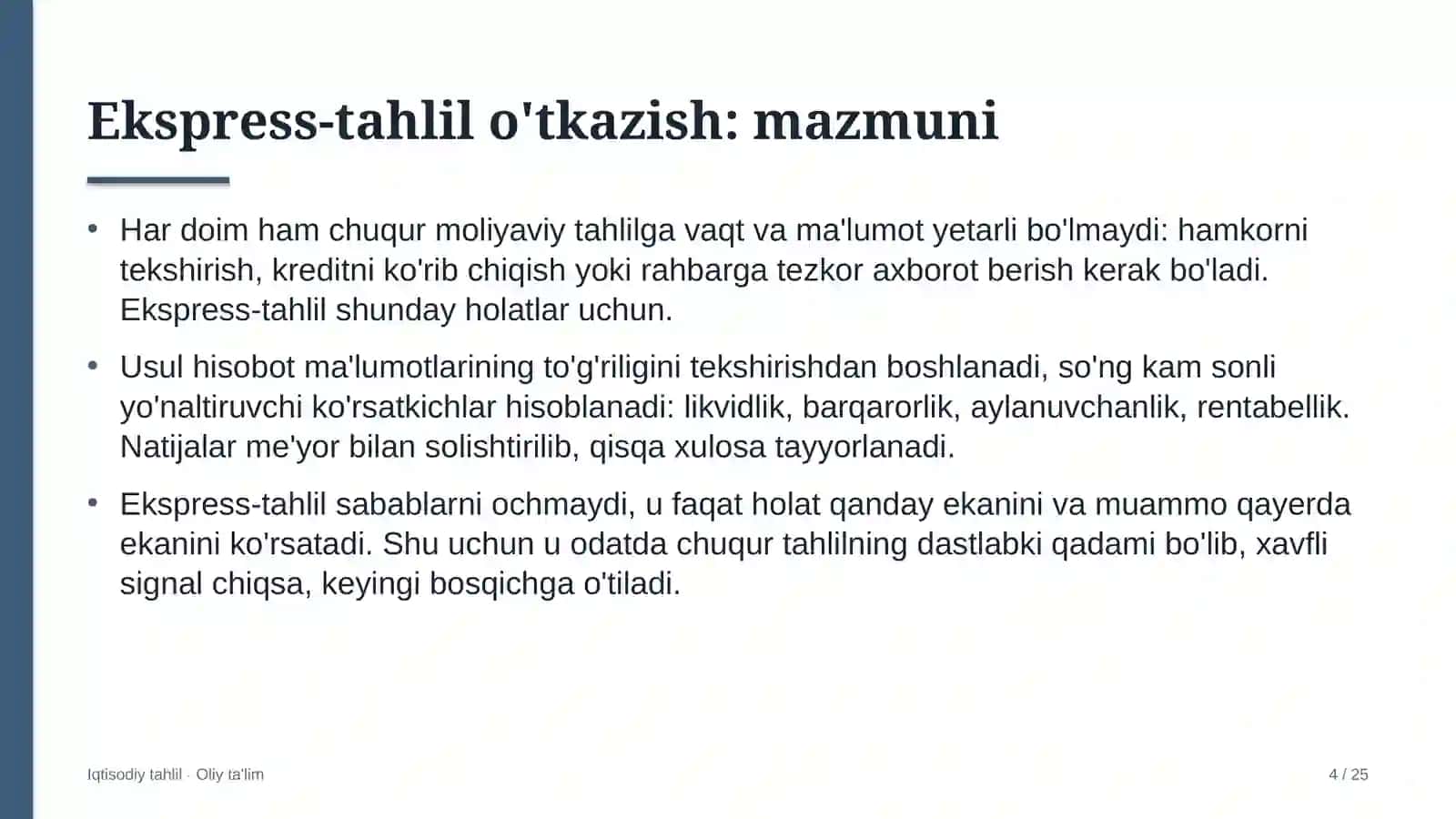 Veb-ishlab chiqish studiyalarida ekspress-tahlil o'tkazish 4