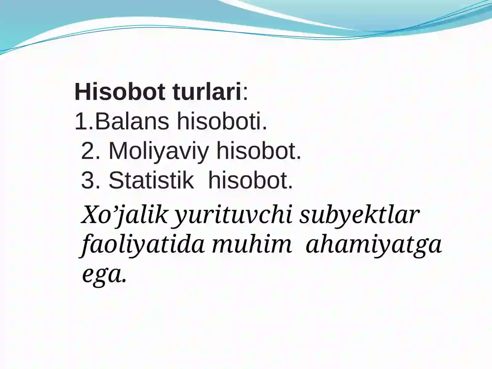Hisobot 4